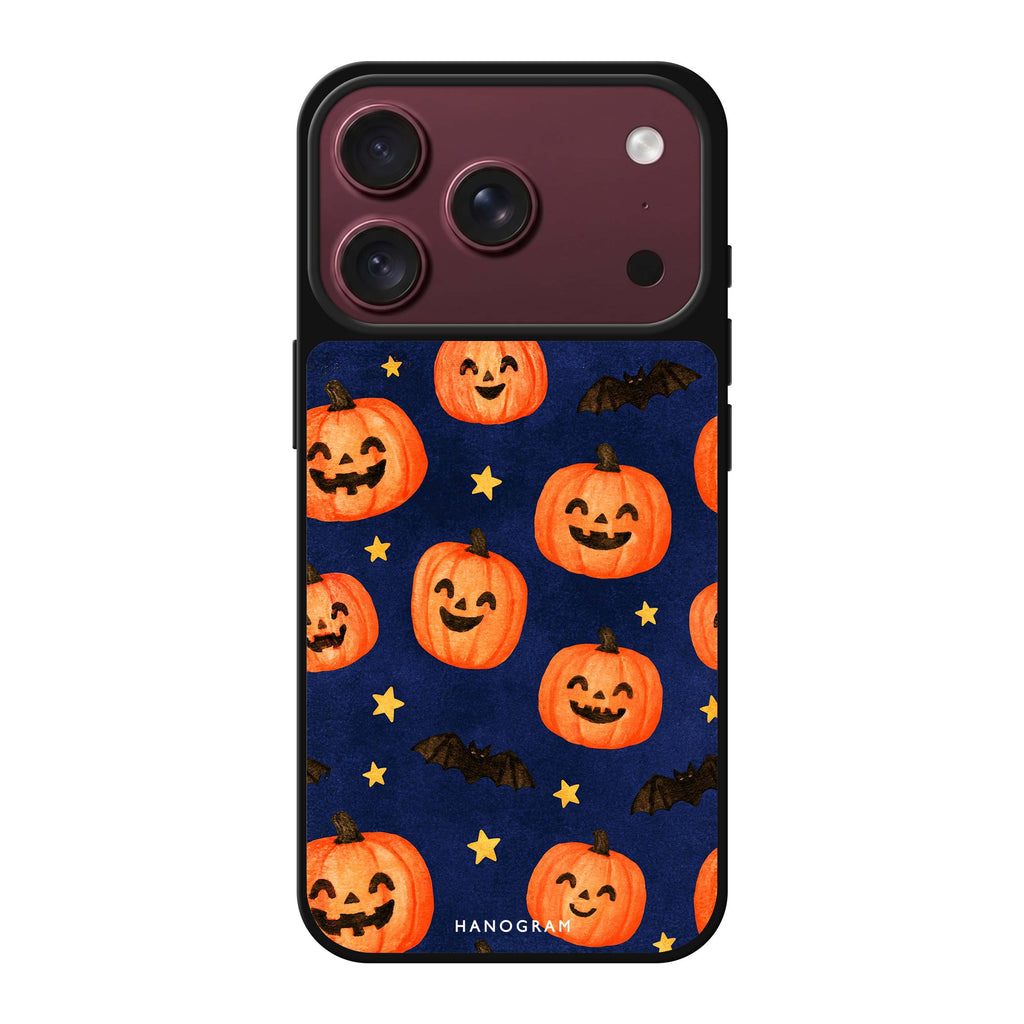 Jack-o-Lantern Galaxy iPhone 18 Pro Max Mirror Case - design view 1