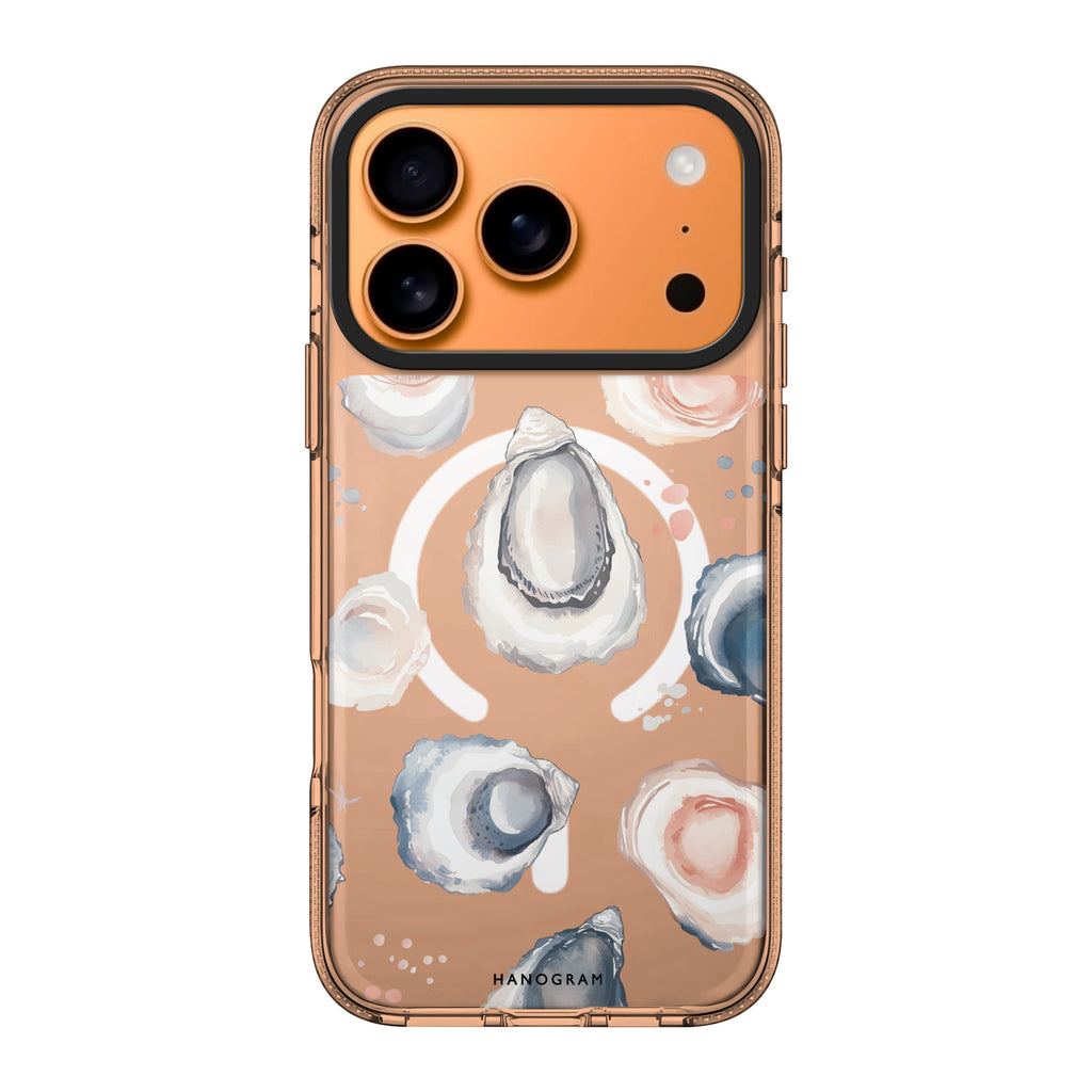 Oyster Whisper oyster food iPhone 17 Pro Max ultra clear case