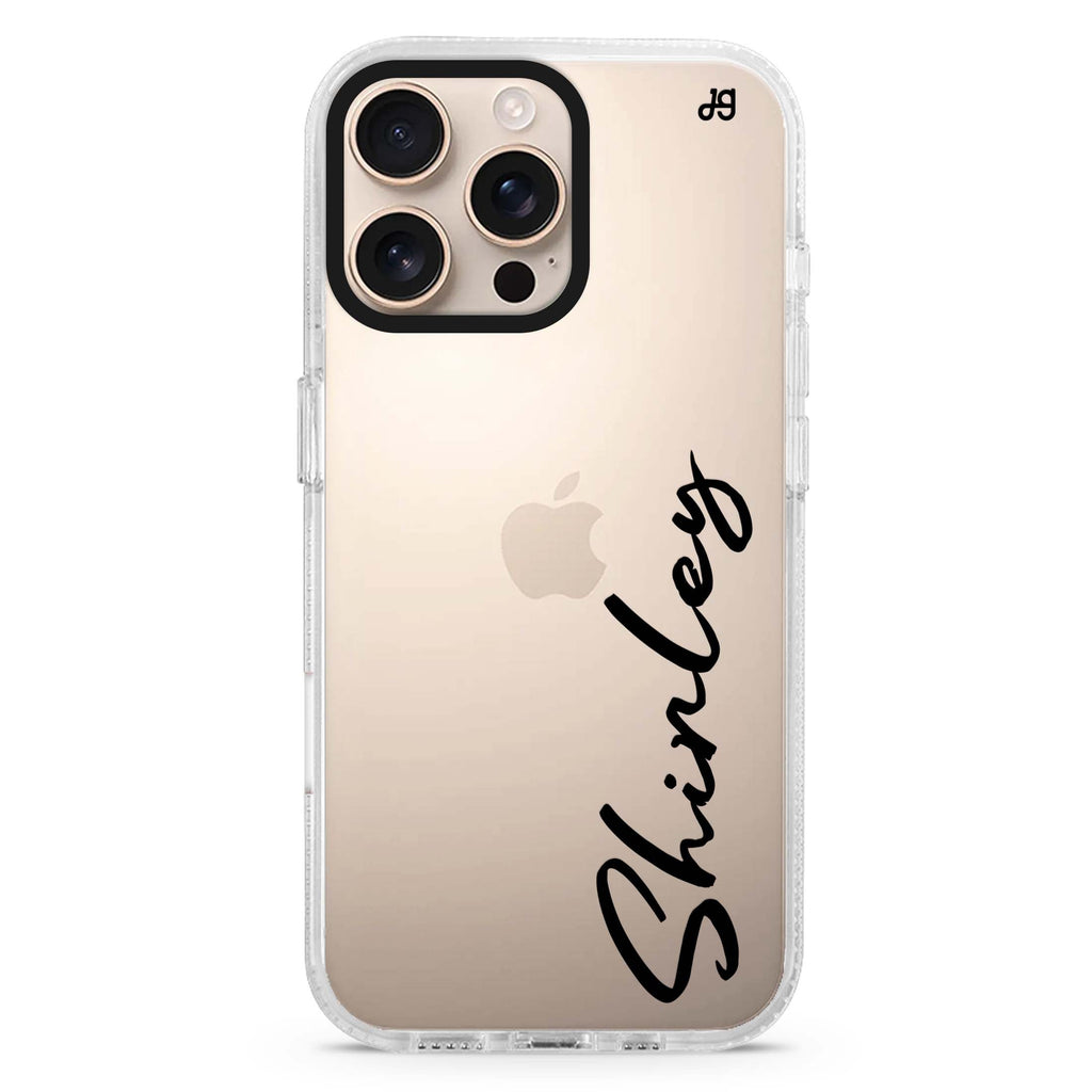 Signature Name iPhone Ultra Clear Case