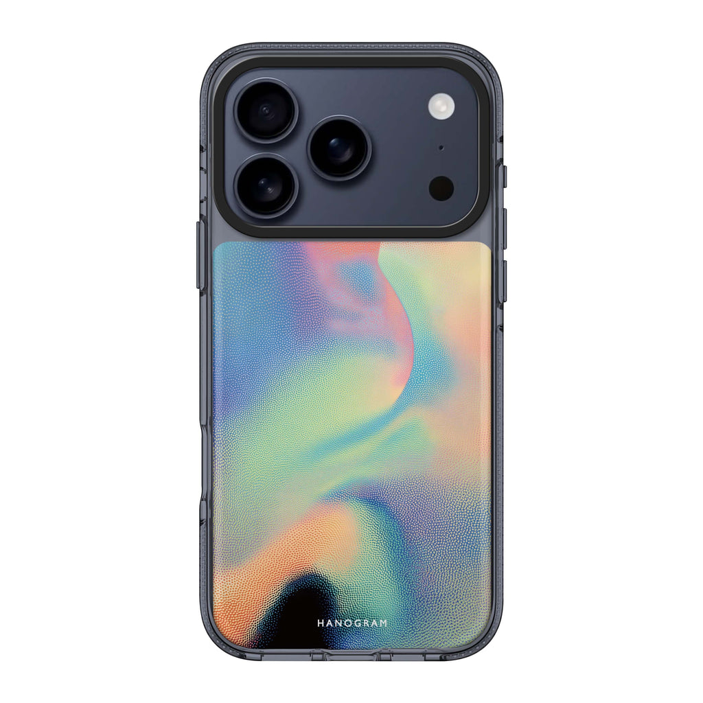 Rainbow Flow multicolor abstract bright iPhone 17 Pro Max ultra clear case