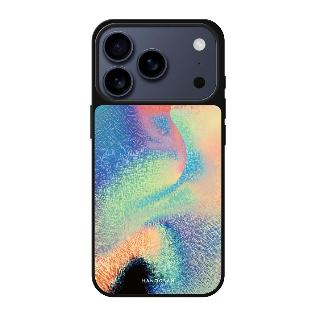 Rainbow Flow multicolor abstract iPhone 17 Pro Max mirror case