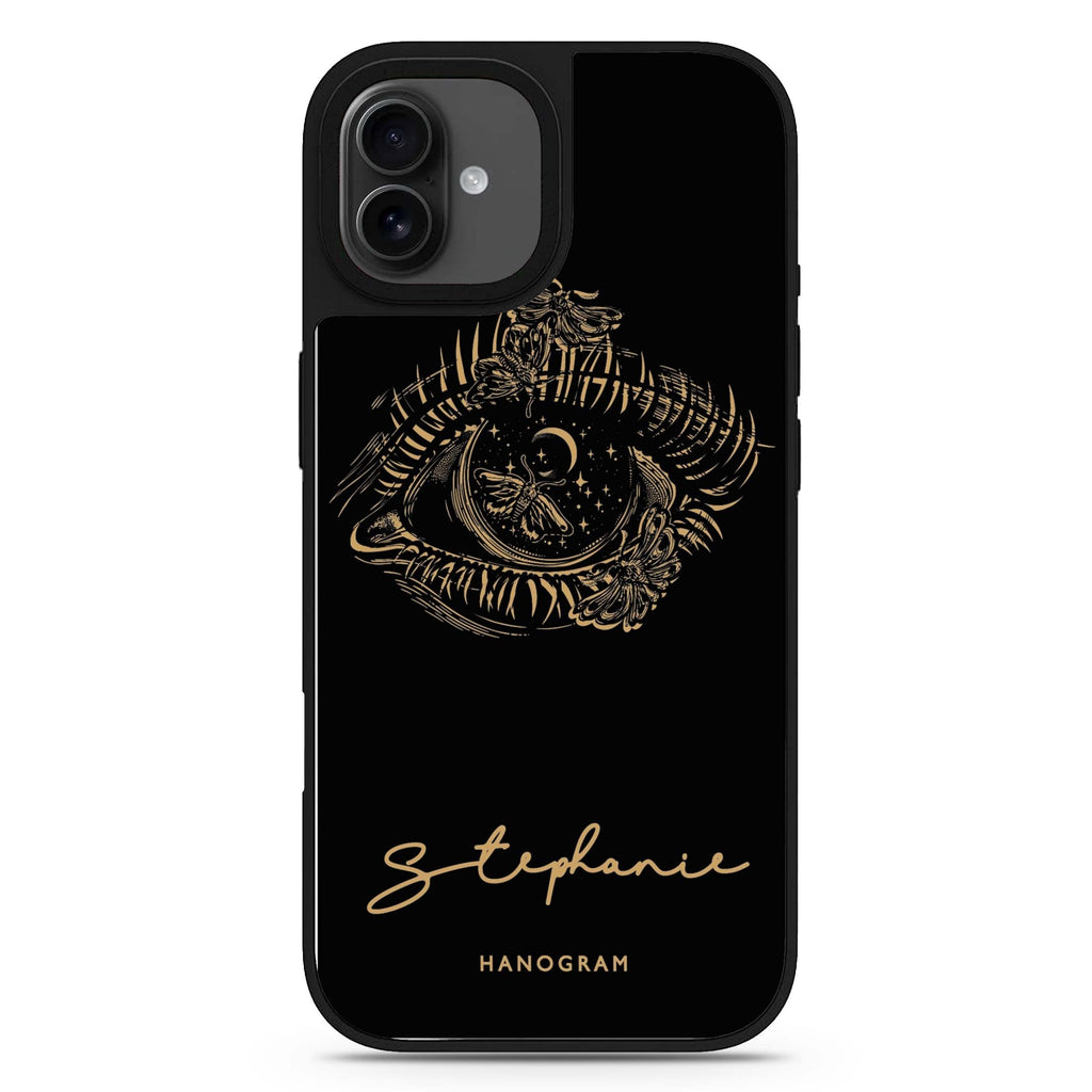 Impressive Eye II personalized name iPhone 17 mirror case