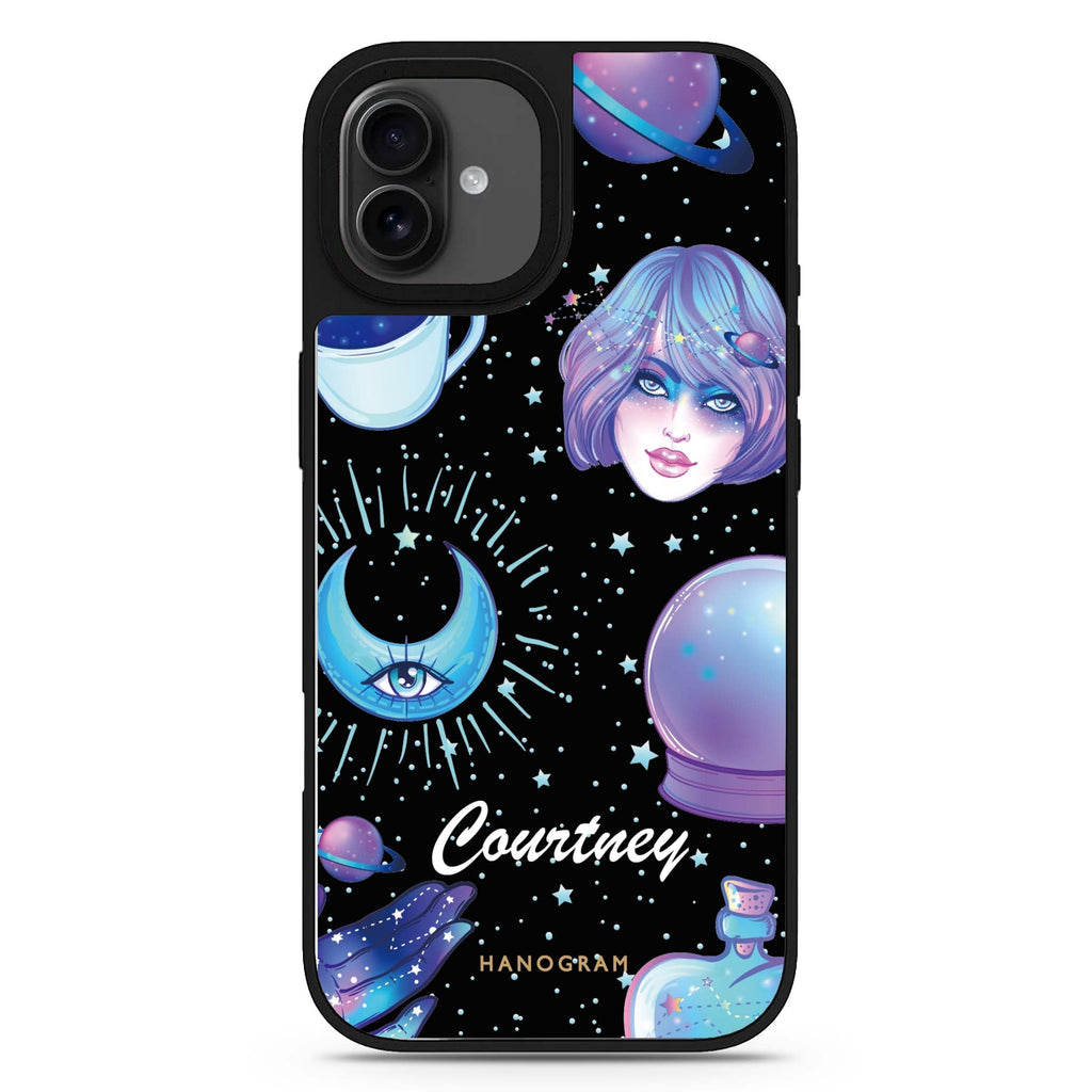 Nocturnal II personalized name iPhone 17 mirror case