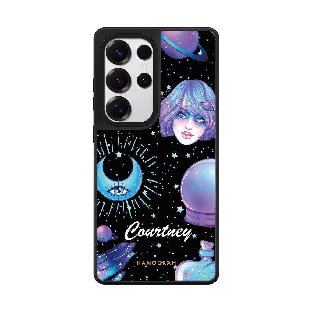 Custom Nocturnal Ii Samsung Galaxy S25 S24 S23 Ultra mirror case, front view