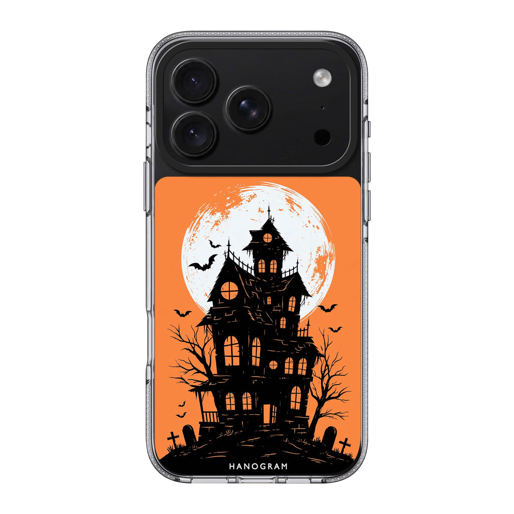 Crooked Candlelit Manor iPhone 18 Pro Max Ultra Clear Case - Image 1