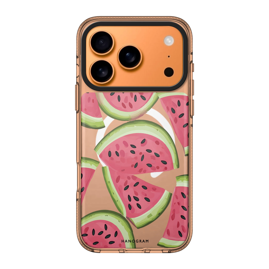 Melon Mood fruit iPhone 17 Pro Max ultra clear case