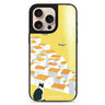 Sunset View Cat cat design iPhone 16/15/14 Pro Max & Pro mirror case