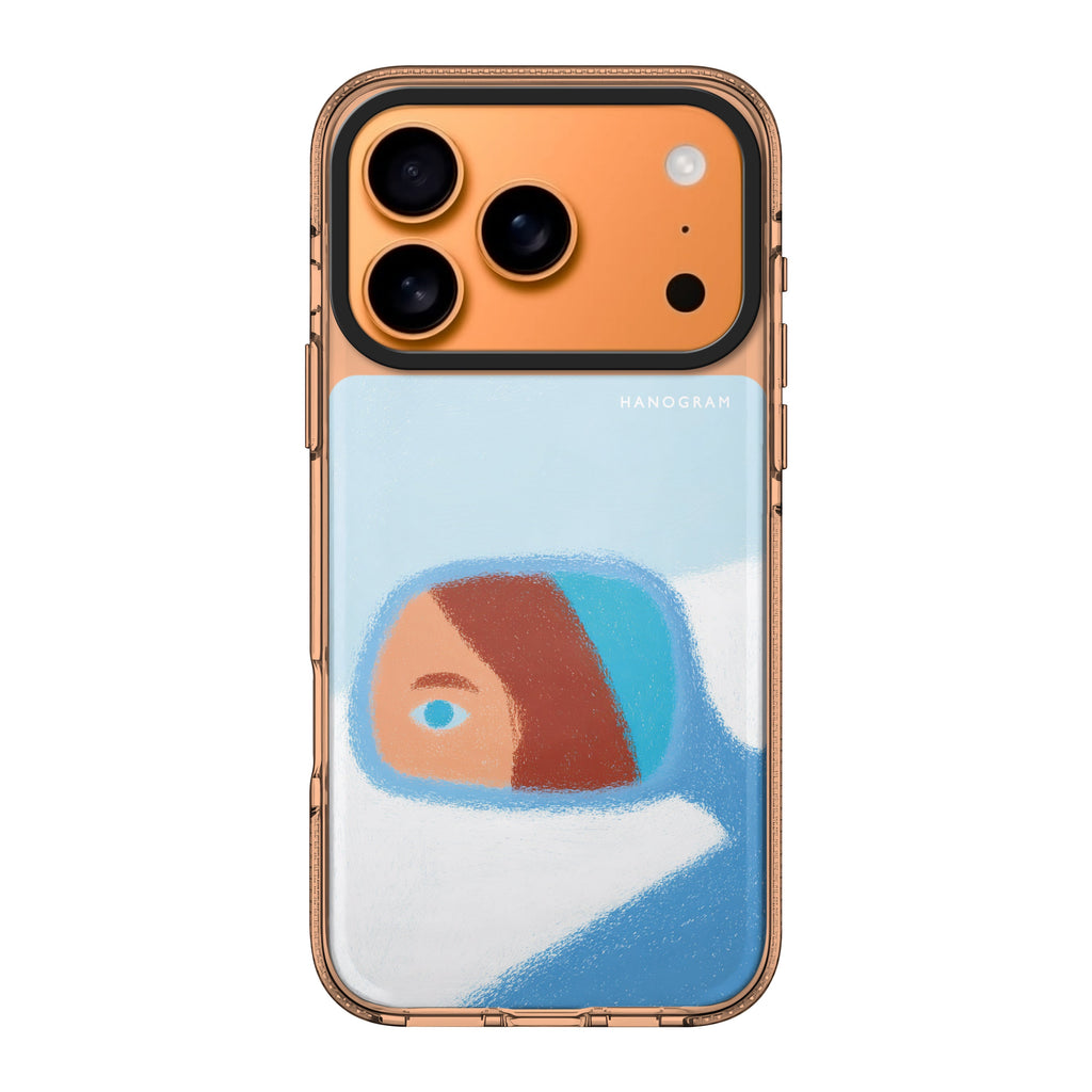 Rearview Daydream graphic iPhone 17 Pro Max ultra clear case