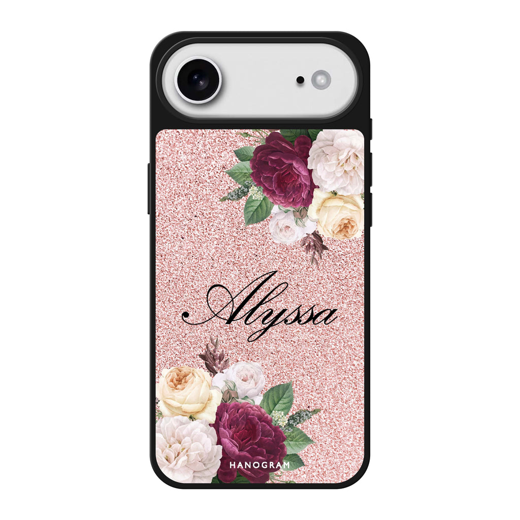Glittering Floral 鏡面手機殼