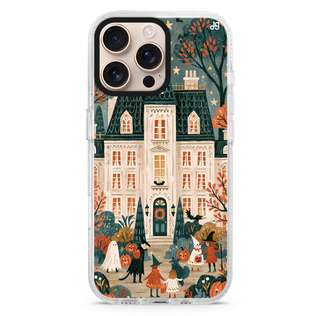 The October Storyhouse iPhone 16 Pro Max Ultra Clear Case - front view