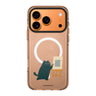 Meowsterpiece animal cute iPhone 17 Pro Max ultra clear case