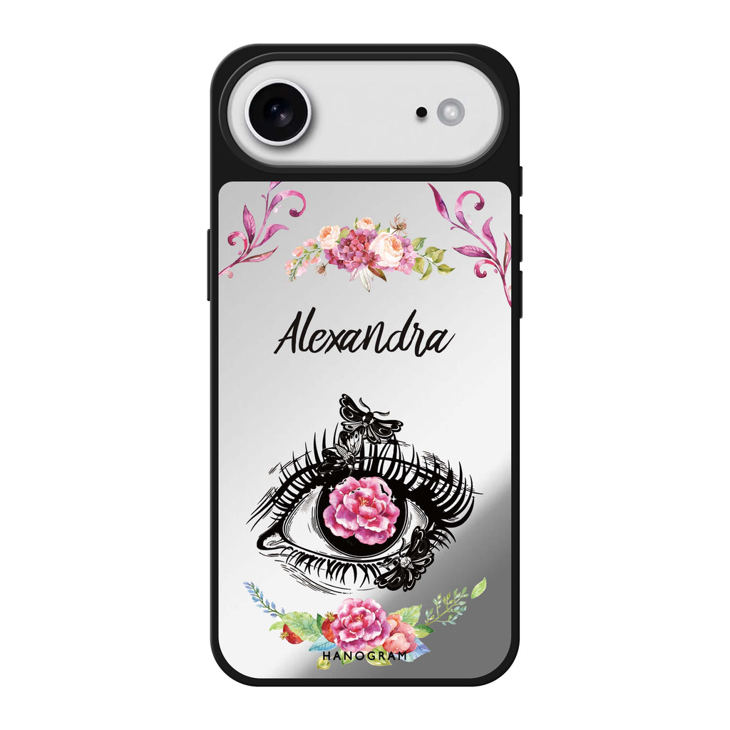 Flower in Eye 鏡面手機殼
