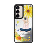 Custom name Floral Photography Ii Samsung Galaxy mirror case front view