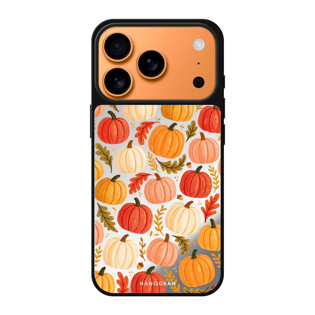 Pumpkin Orchard Palette iPhone 17 Pro Max Mirror Case - design view 1