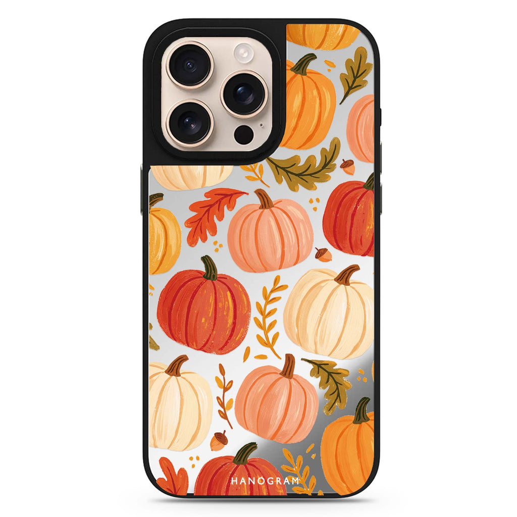 Pumpkin Orchard Palette MagSafe Compatible Mirror Case – design view 1