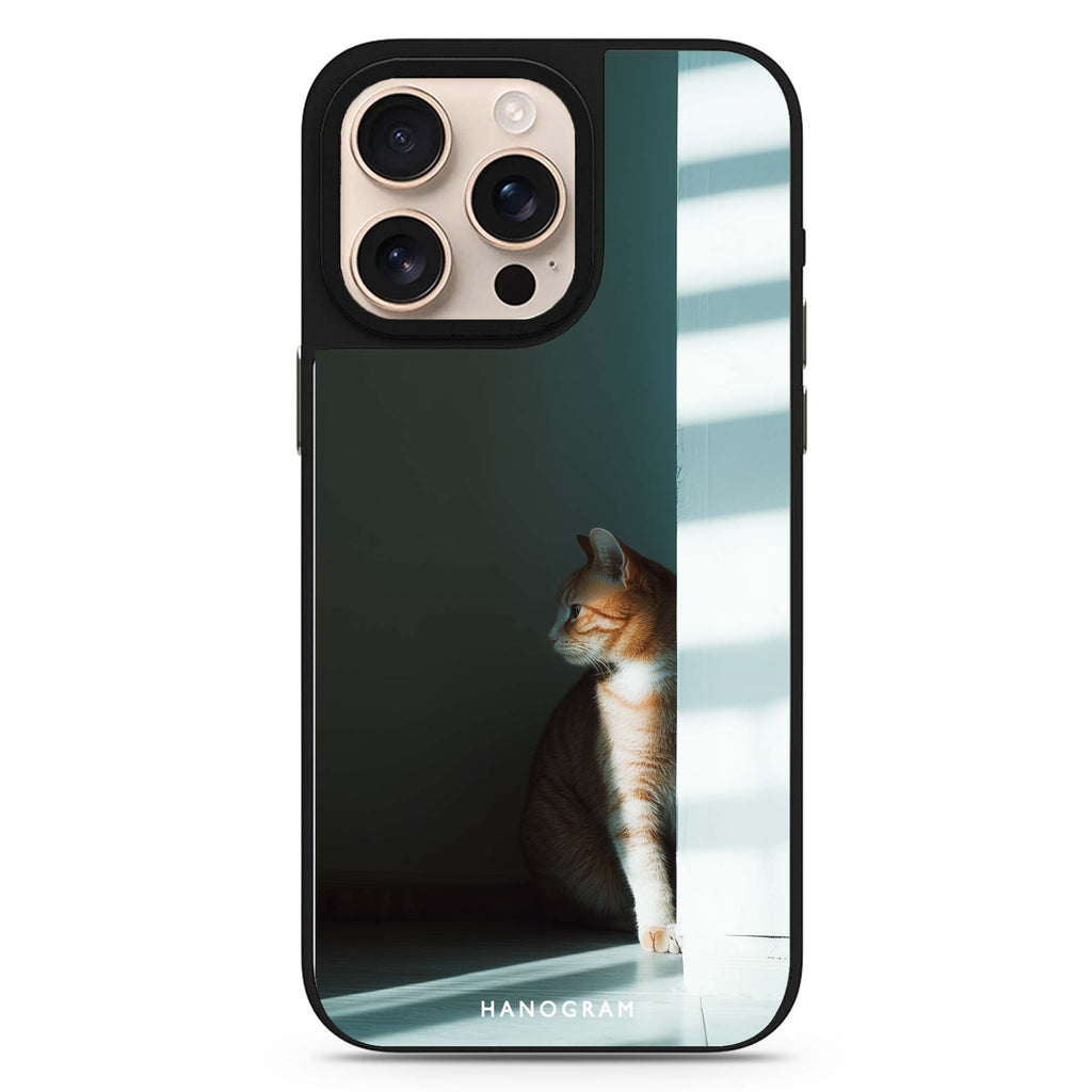 Window Glow sleek reflective design iPhone 16/15/14 Pro Max & Pro mirror case