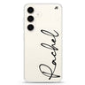 Personalized Script Samsung Galaxy Ultra Clear Case