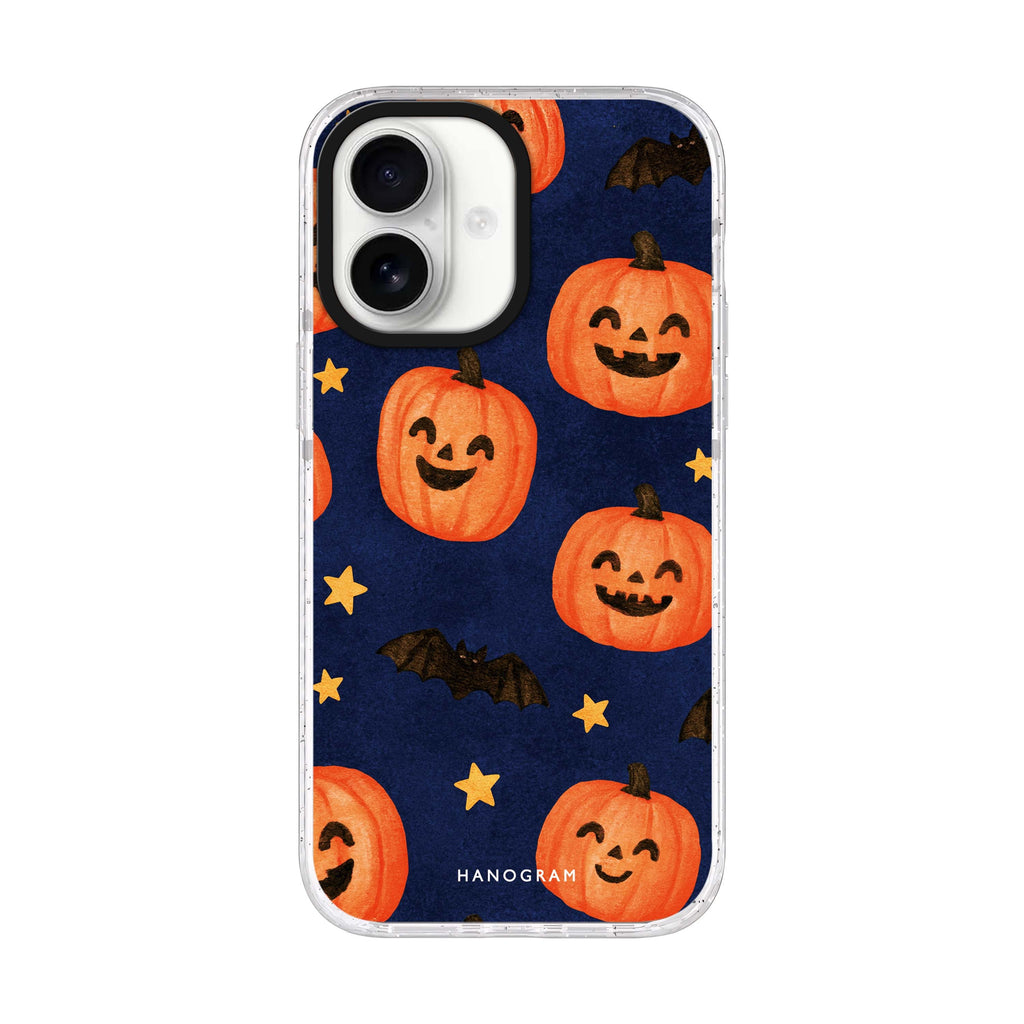 Jack-o-Lantern Galaxy iPhone 17 Ultra Clear Case - product image 1