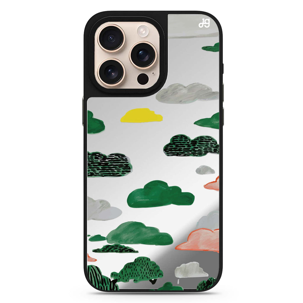 Color Sky sleek reflective design iPhone 16/15/14 Pro Max & Pro mirror case