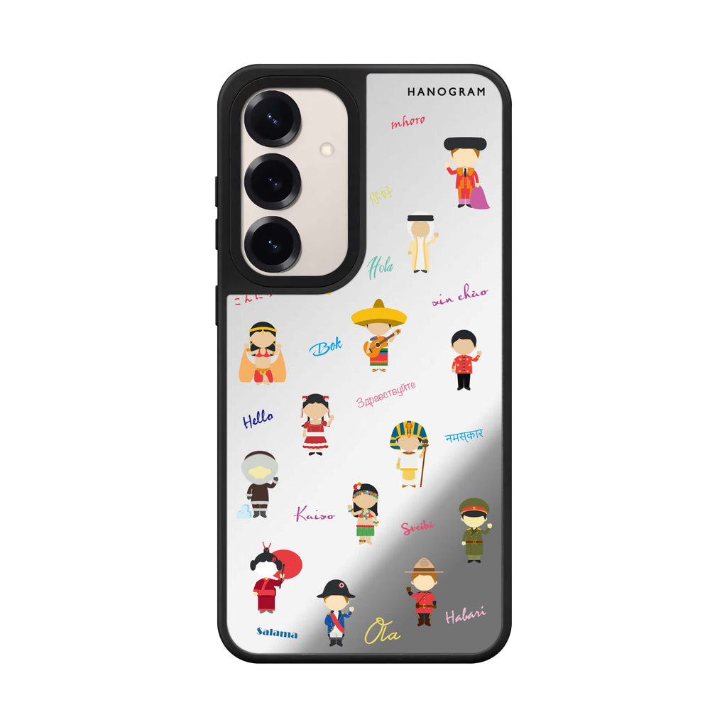 Culture People Samsung Galaxy mirror case front view