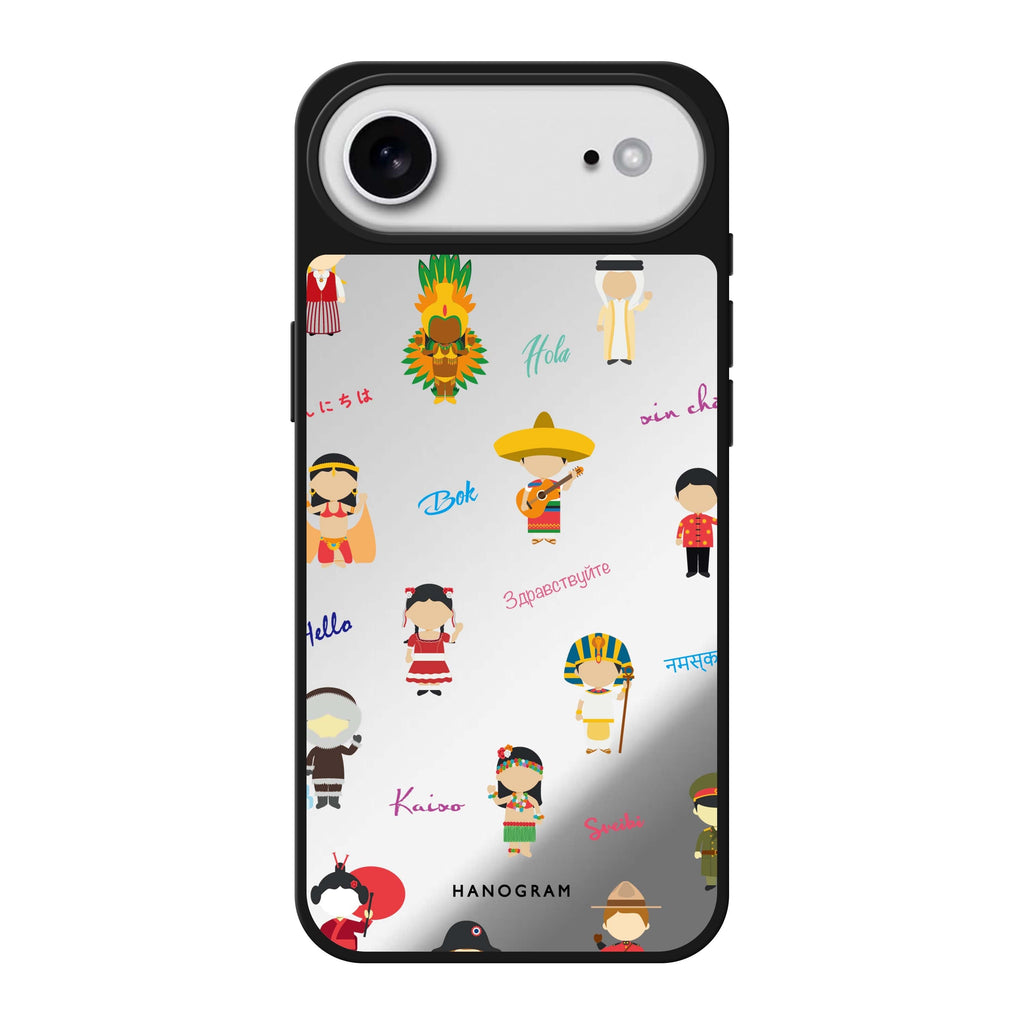 Culture People 鏡面手機殼