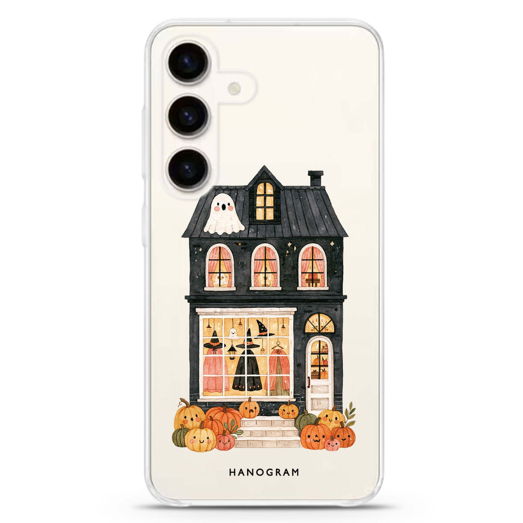 The Witch Next Door Samsung Galaxy Ultra Clear Case — front view