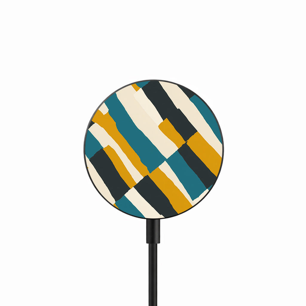 Bold Color Layers 25W Qi2.2 magnetic wireless charger front view