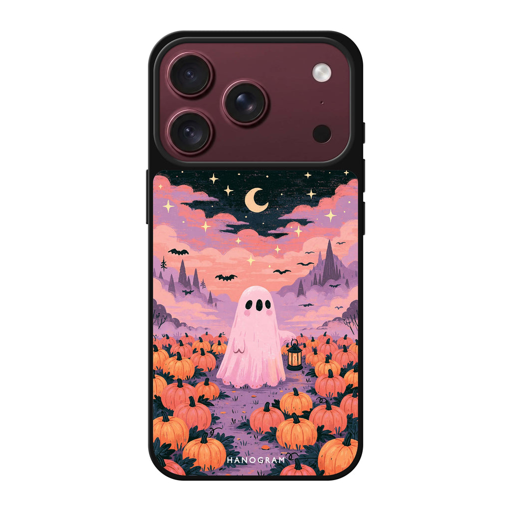 The Blush Valley Ghost iPhone 18 Pro Max Mirror Case - design view 1