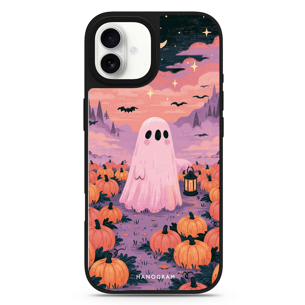 The Blush Valley Ghost iPhone 17 Mirror Case - View 1