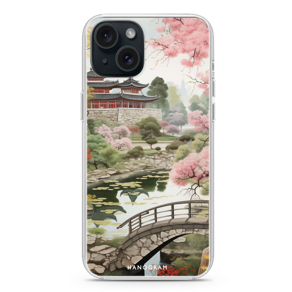Pagoda Serenity iPhone 15 Plus MagSafe Compatible Ultra Clear Case
