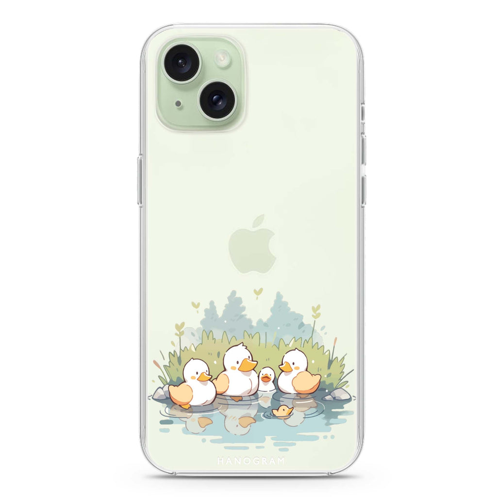 River Duck Delight iPhone Ultra Clear Case