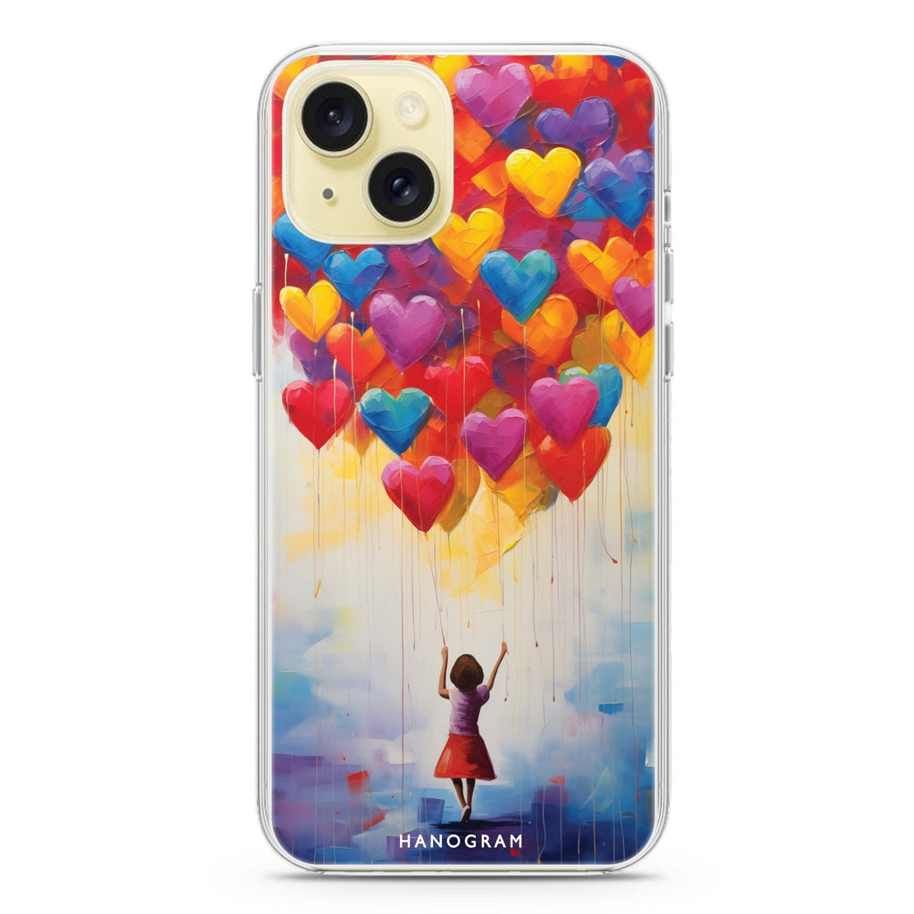 Melting Love iPhone 15 Plus Ultra Clear Case