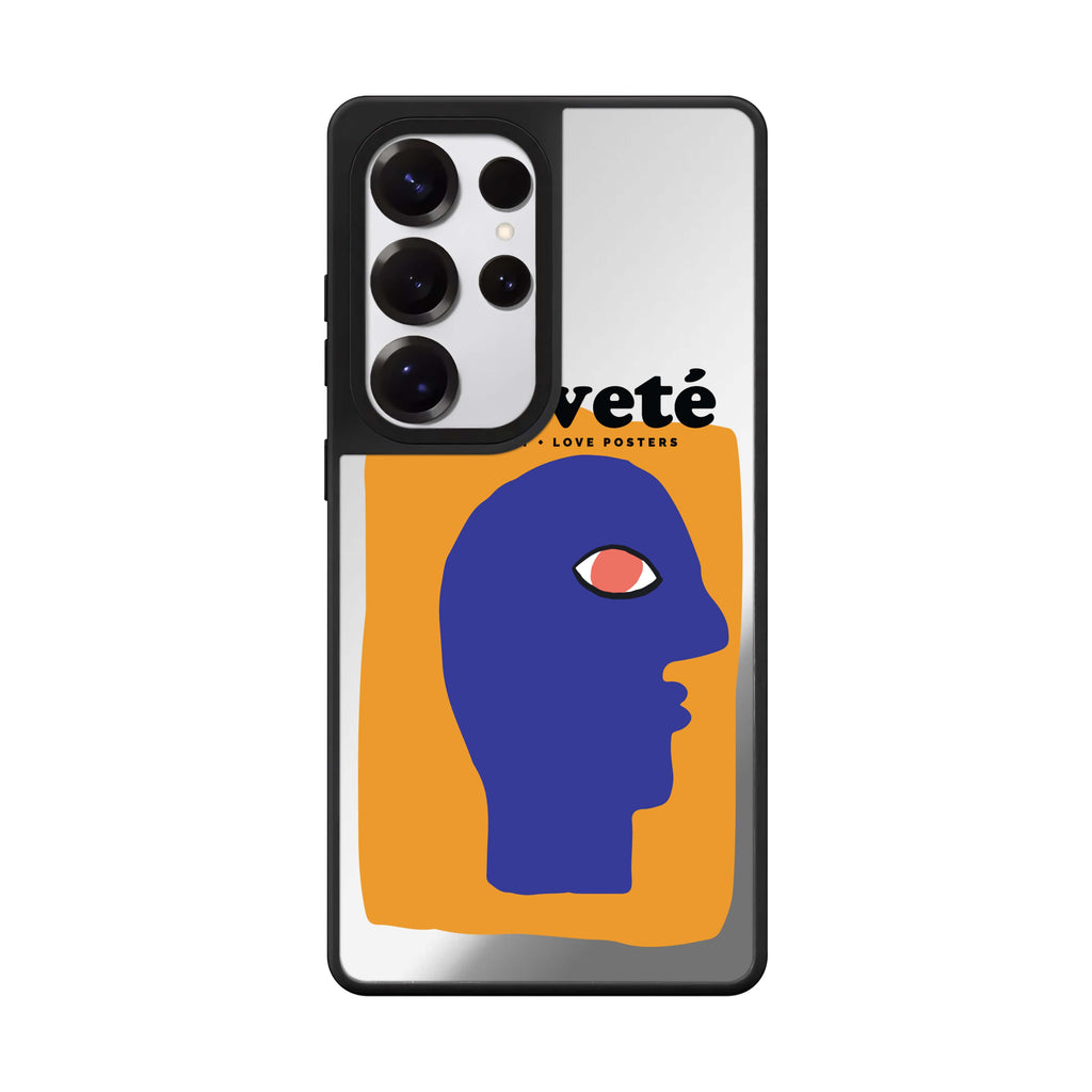 Naïveté Samsung Galaxy S25 S24 S23 Ultra mirror case, front view