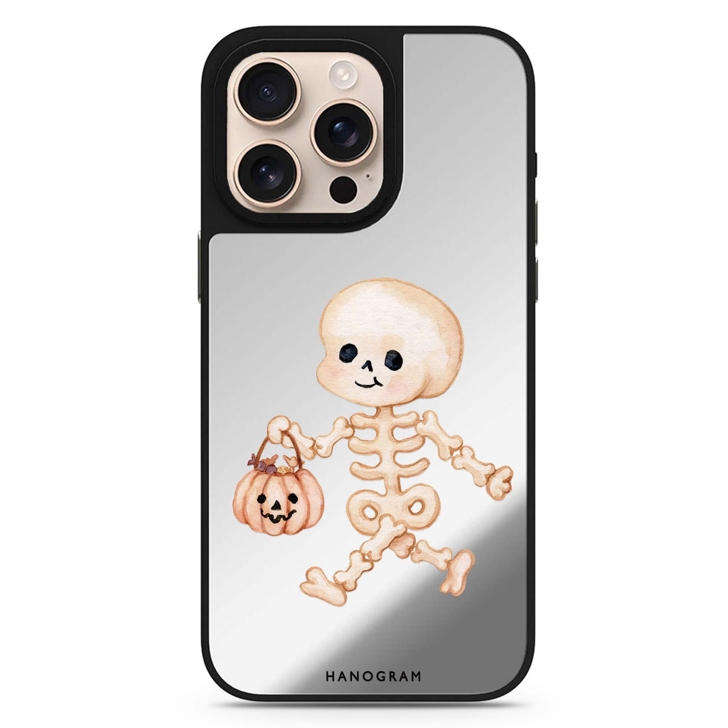 Little Bones Big Treats iPhone Mirror Case – design view 1