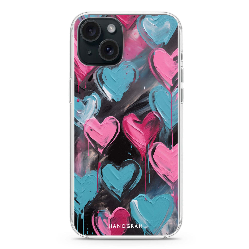 Affection Echo iPhone 15 Plus MagSafe Compatible Ultra Clear Case