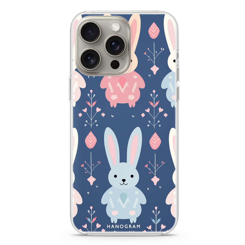 Bunny Bliss iPhone Ultra Clear Case