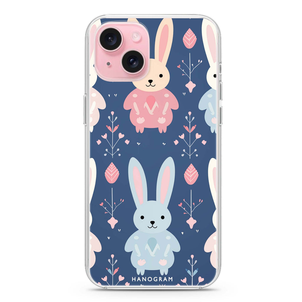 Bunny Bliss iPhone Ultra Clear Case