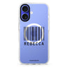 Barcode MagSafe Compatible iPhone 16 Ultra Clear Case - Personalized and Stylish Protection