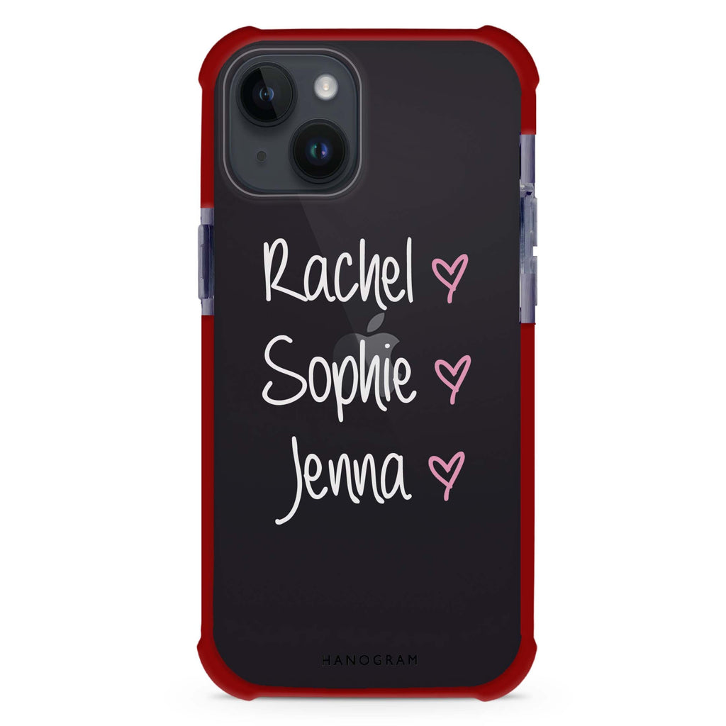 Three Of Us iPhone 15 Plus Ultra Shockproof Case