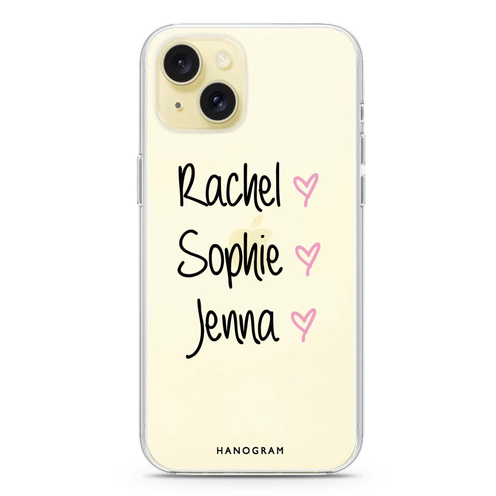 Three Of Us iPhone Ultra Clear Case