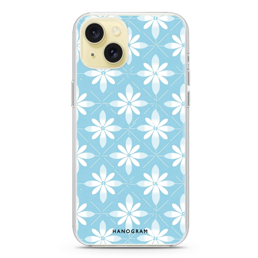 Floral Fusion iPhone 15 Plus Ultra Clear Case