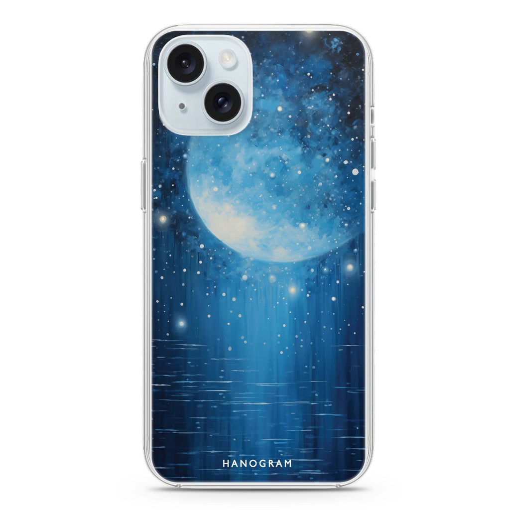 Midnight Crescent iPhone Ultra Clear Case