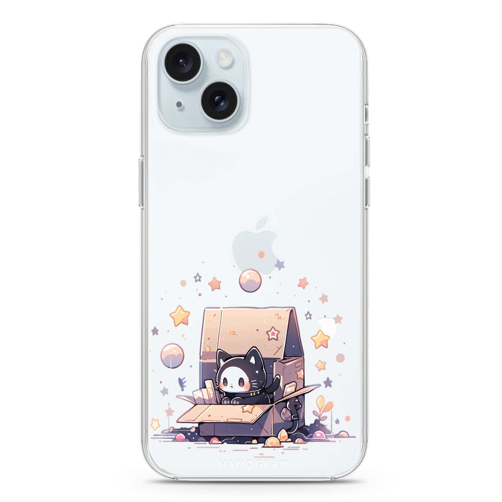 Starship Cat Pod iPhone Ultra Clear Case
