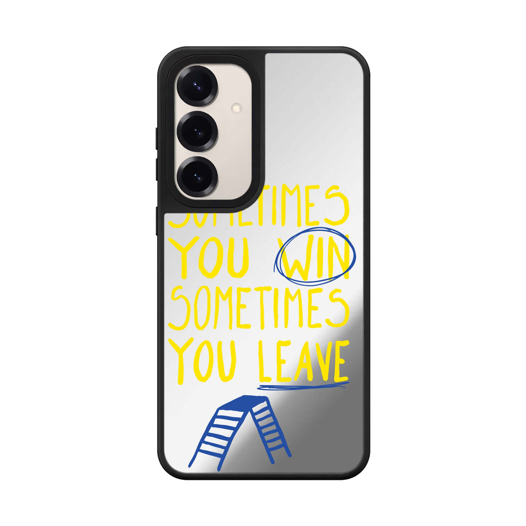 Sometimes Samsung Galaxy mirror case front view