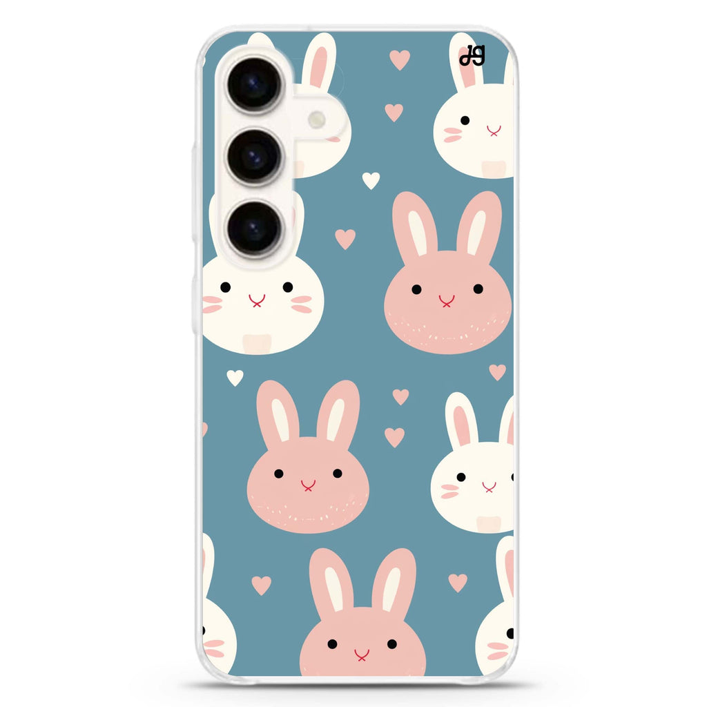 Cuddly Hopper Galaxy A55 Ultra Clear Case