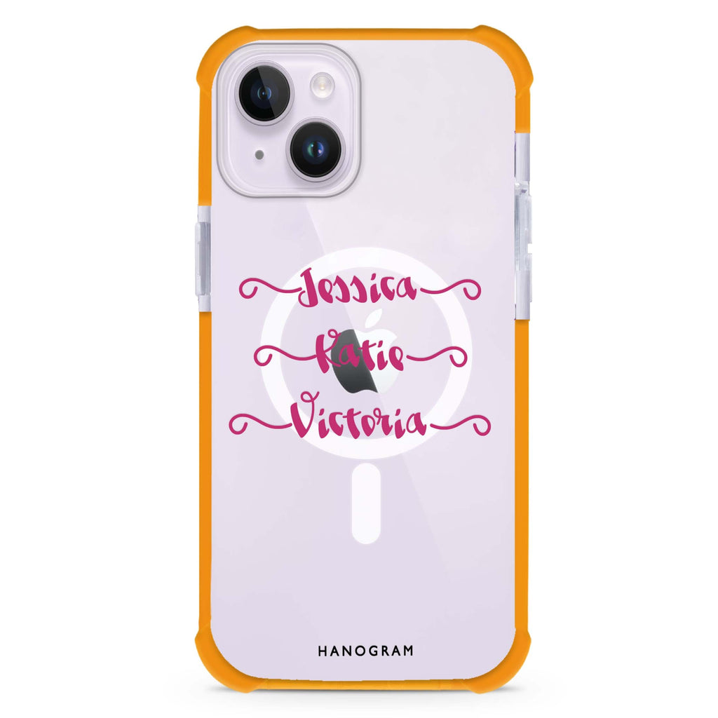 Triple iPhone 15 Plus MagSafe Compatible Ultra Shockproof Case