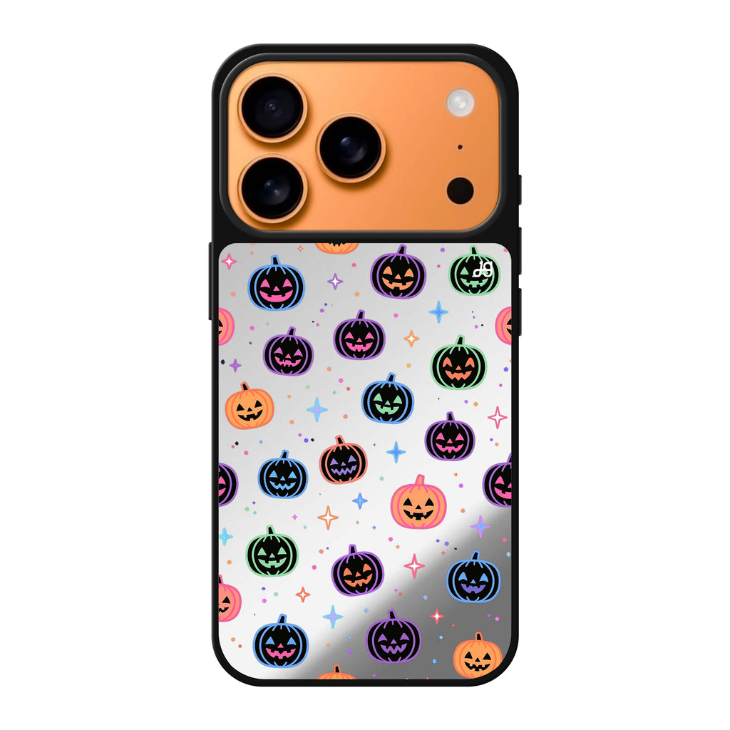 Neon Lantern Confetti iPhone 17 Pro Max Mirror Case - design view 1