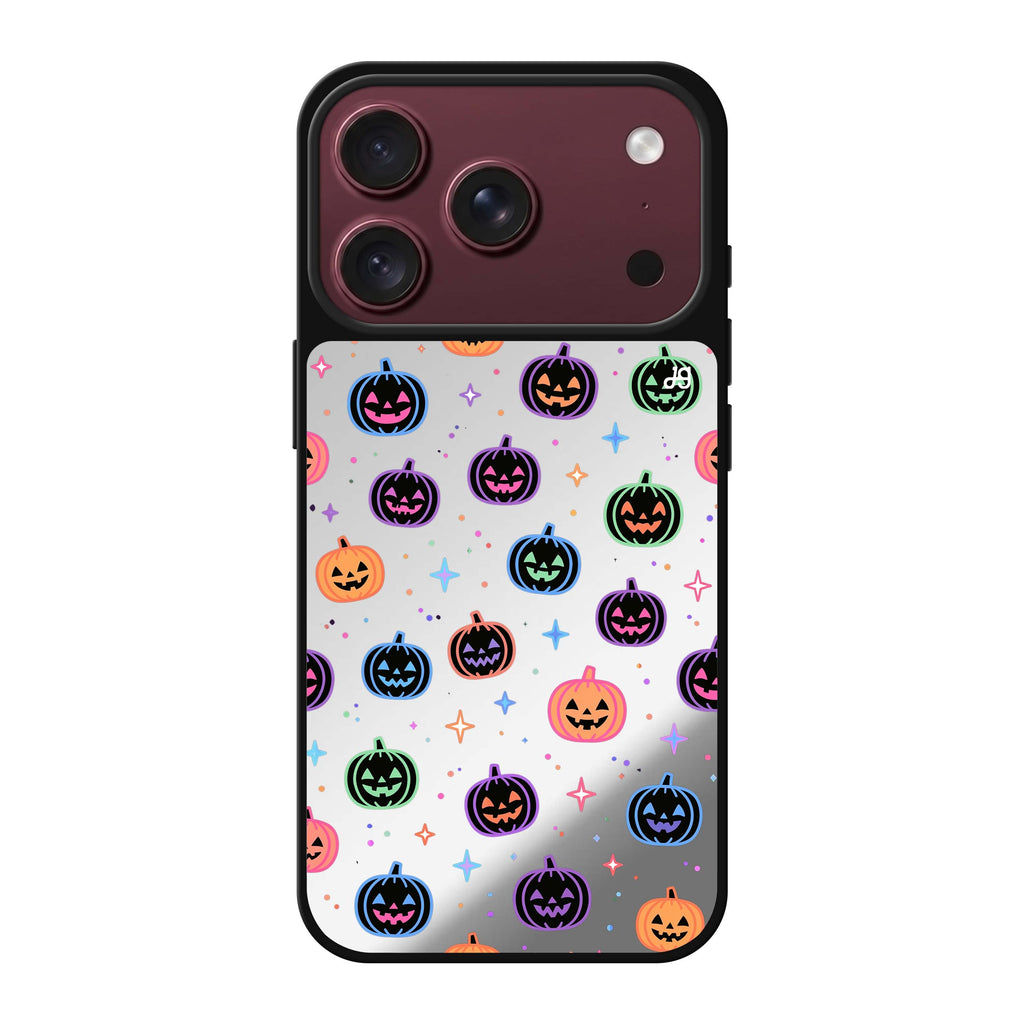 Neon Lantern Confetti iPhone 18 Pro Max Mirror Case - design view 1
