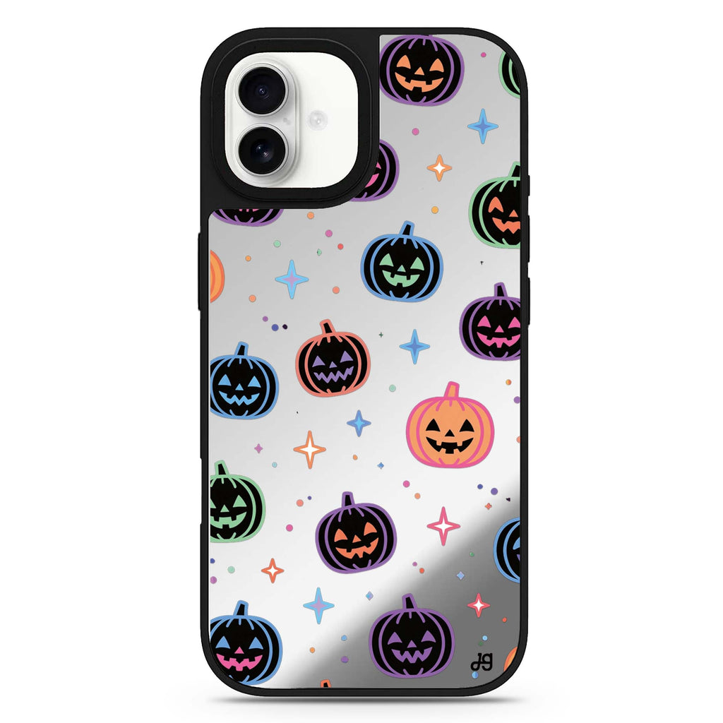 Neon Lantern Confetti iPhone 17 Mirror Case - View 1