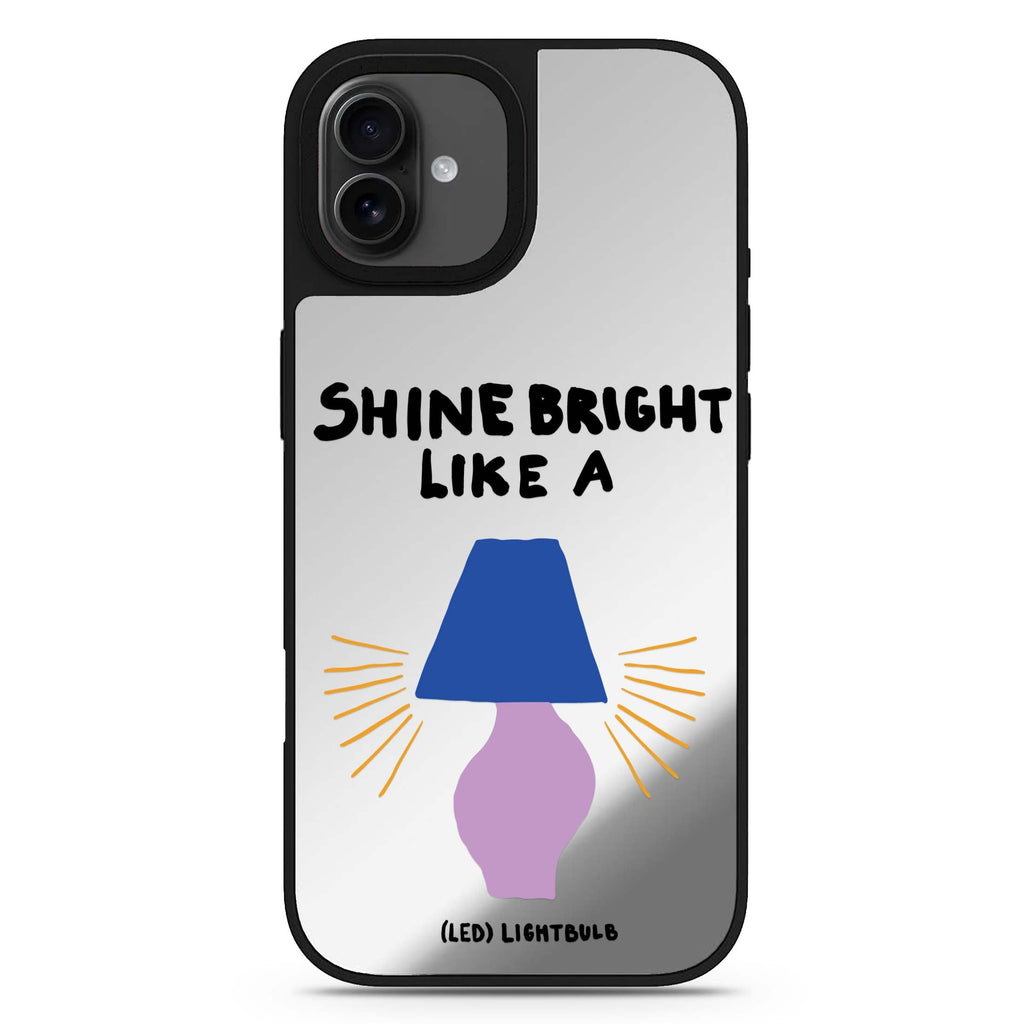 Shine Bright Like a LED iPhone 17 mirror case